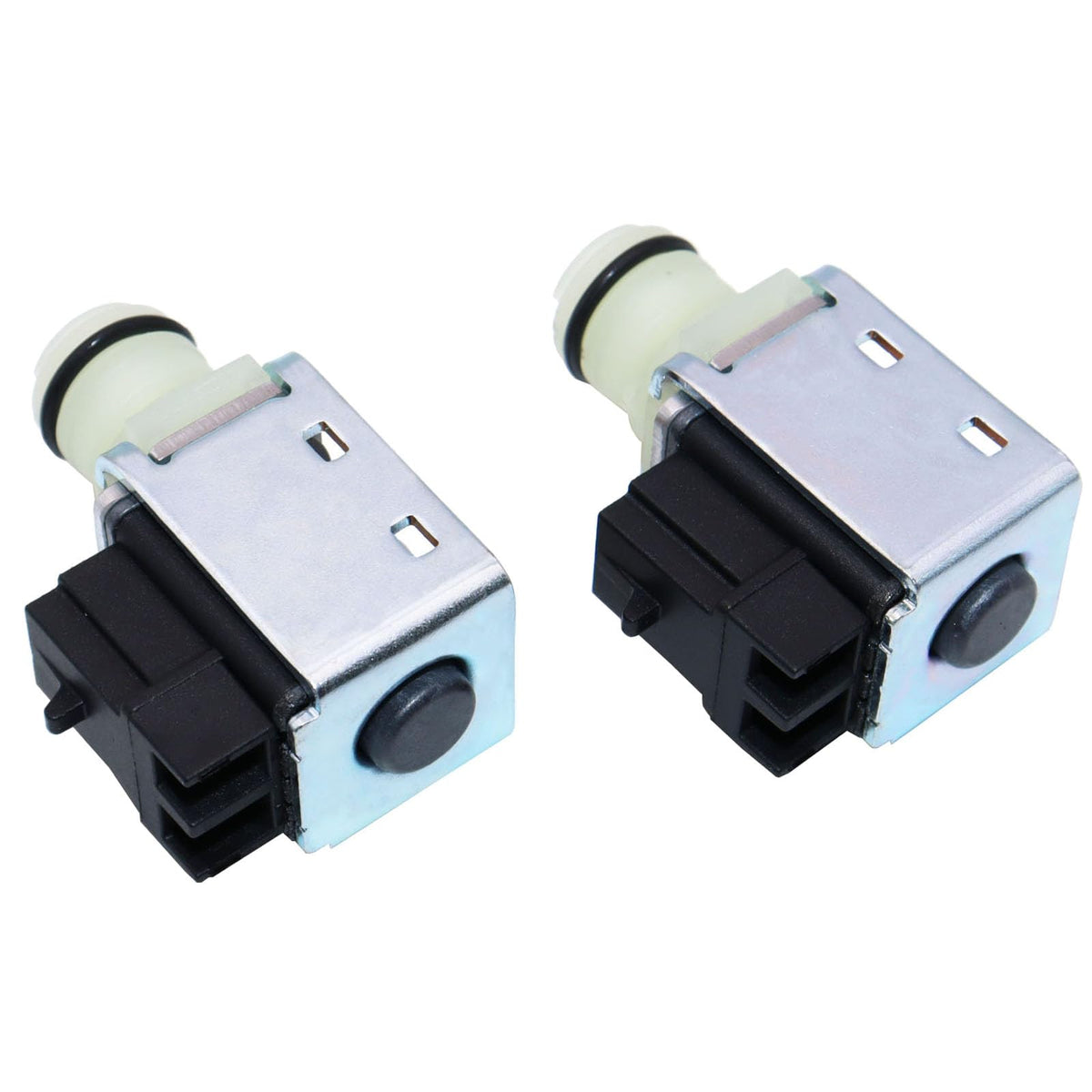 OSKYUO solenoid installed in valve body illustrating correct fitment