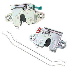 Osompar front view of tailgate latch kit showing parts and fit benefit