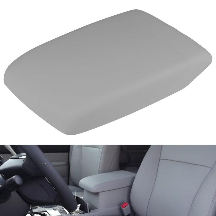 Osompar front view armrest lid gray showing clean OEM appearance and fit