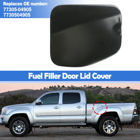 Osompar fuel door installed on Tacoma demonstrating easy replacement