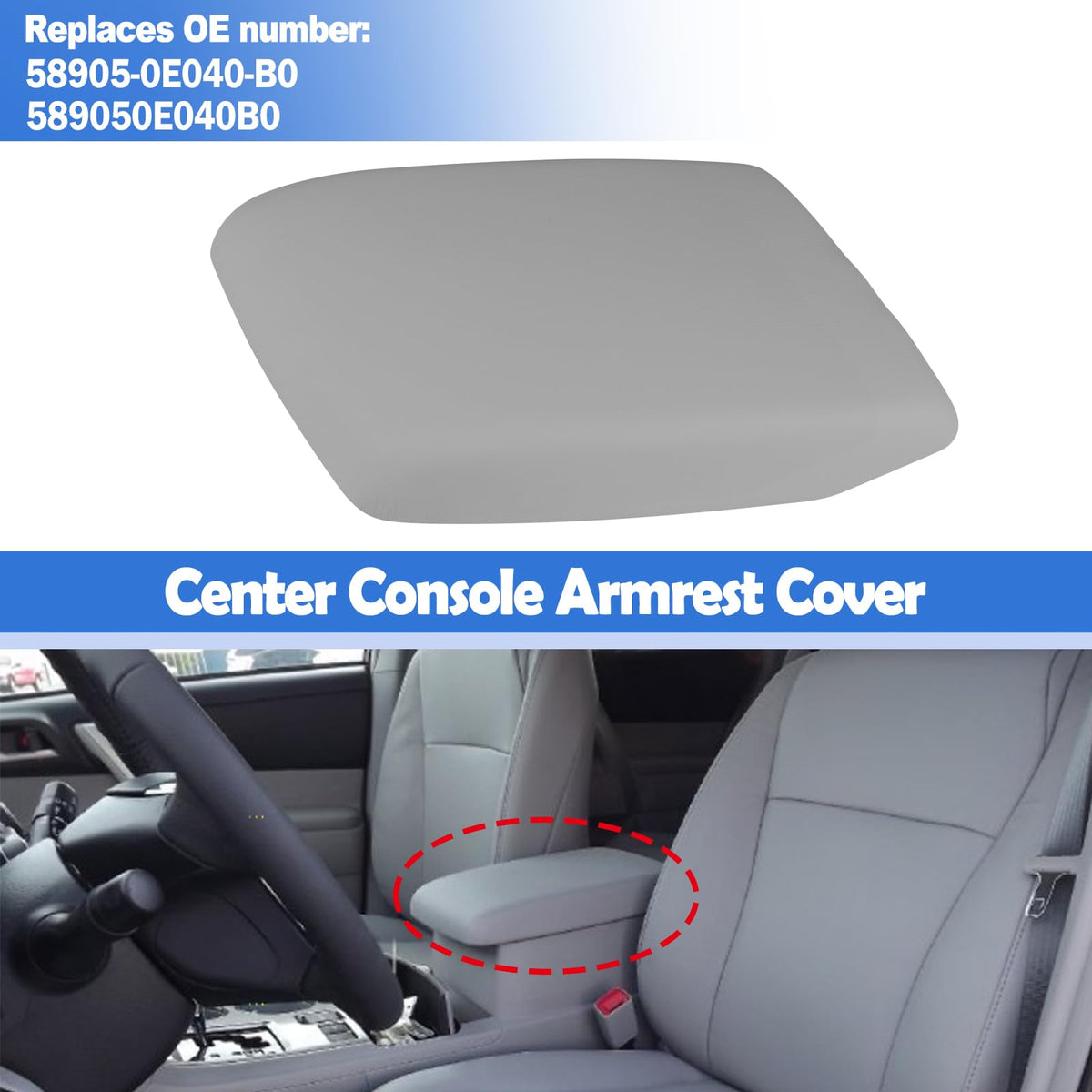 Osompar side profile mounted in Highlander demonstrating direct-fit installation