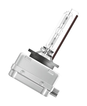 OSRAM D1S installed in vehicle headlamp showing improved beam clarity and road visibility