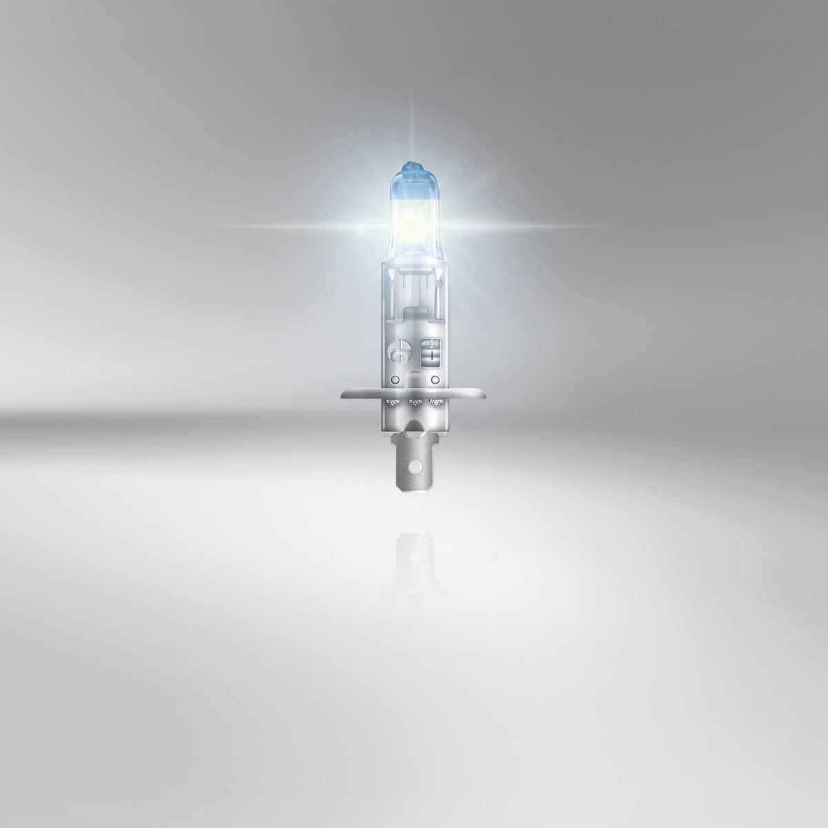 OSRAM Night Breaker Laser installed in a headlamp demonstrating brighter beam and improved road visibility