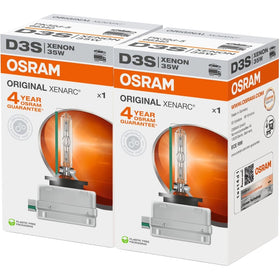 OSRAM Xenarc front packaging showing verified original branding and product benefit