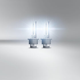 OSRAM Xenarc Night Breaker 220 close-up of bulb arc tube highlighting precision and brightness