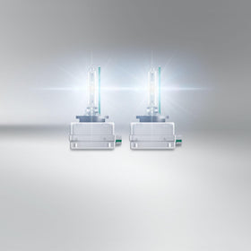 OSRAM Xenarc Night Breaker 220 D3S bulb close-up highlighting construction and heat-resistant materials