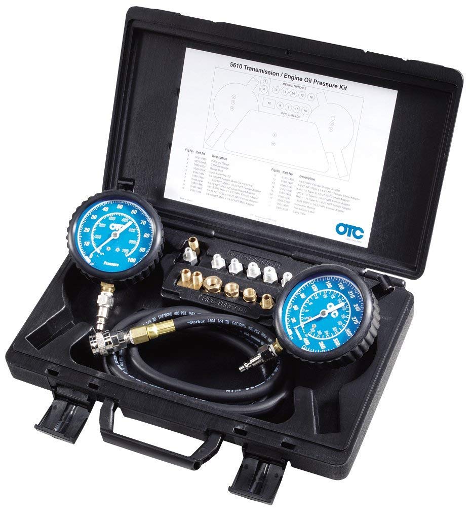 OTC 5610 attached to a vehicle during on-road test showing live diagnostics benefit