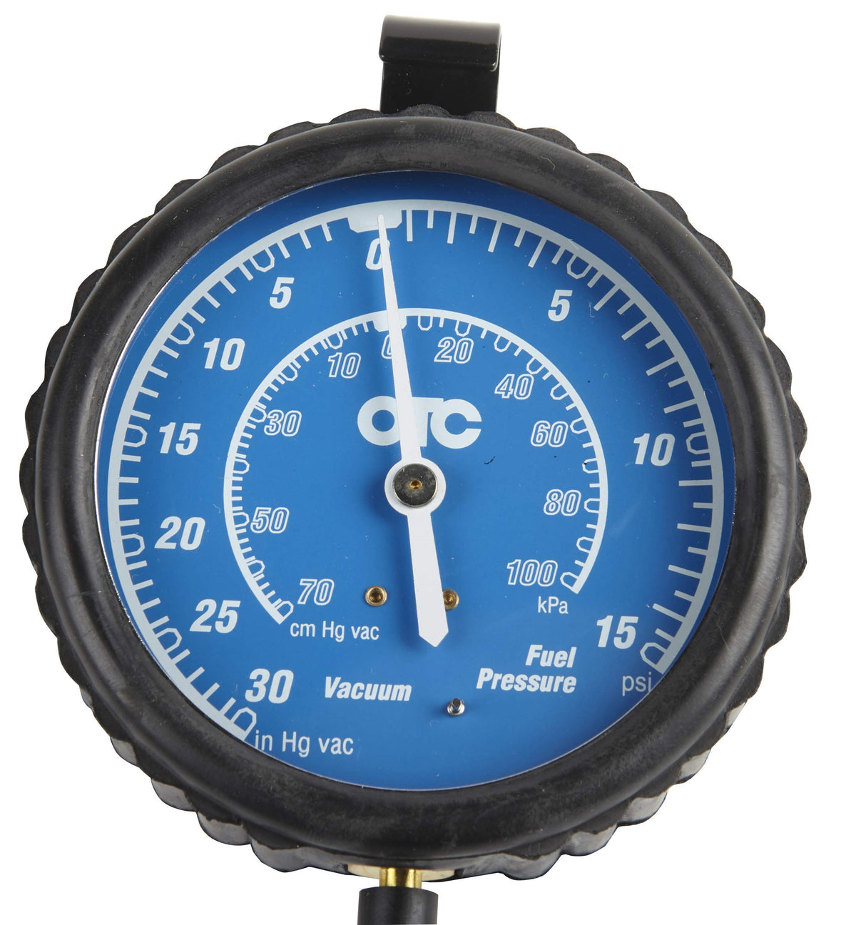 OTC 5613 connected to engine vacuum port for quicker fault finding