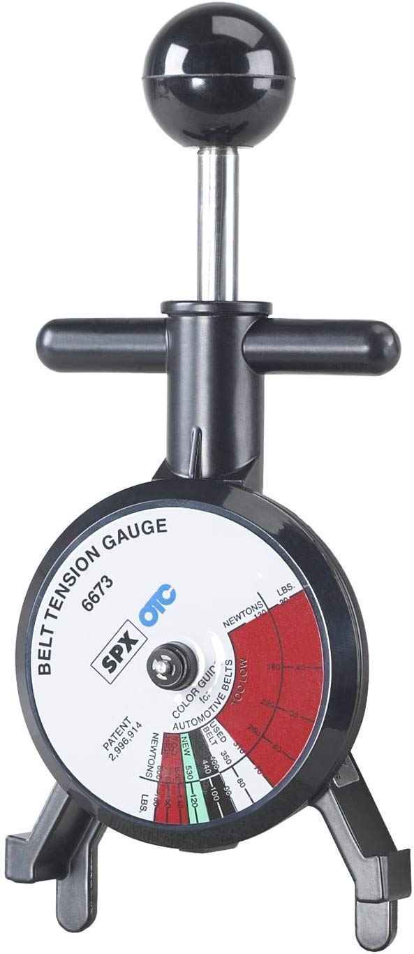 OTC 6673 scale closeup showing dual-scale benefit for easy reading