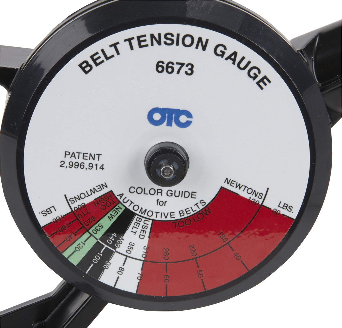 OTC 6673 next to ruler showing size and portability benefit