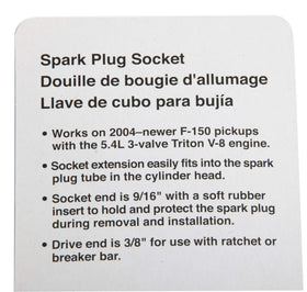 OTC 6900 close-up of rubber insert holding plug securely to prevent drops