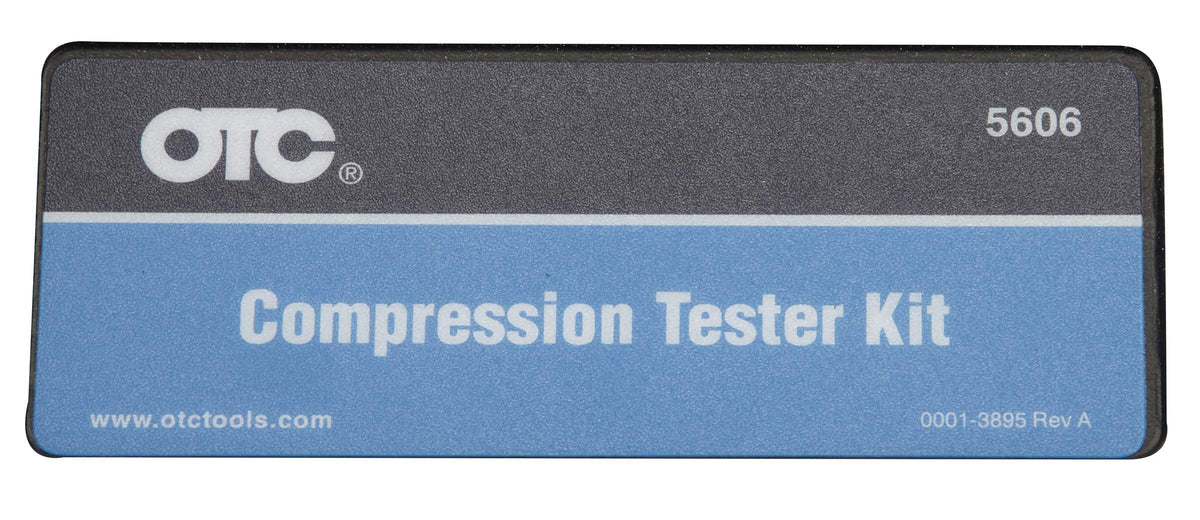OTC blow-molded storage case open keeping kit organized and protected