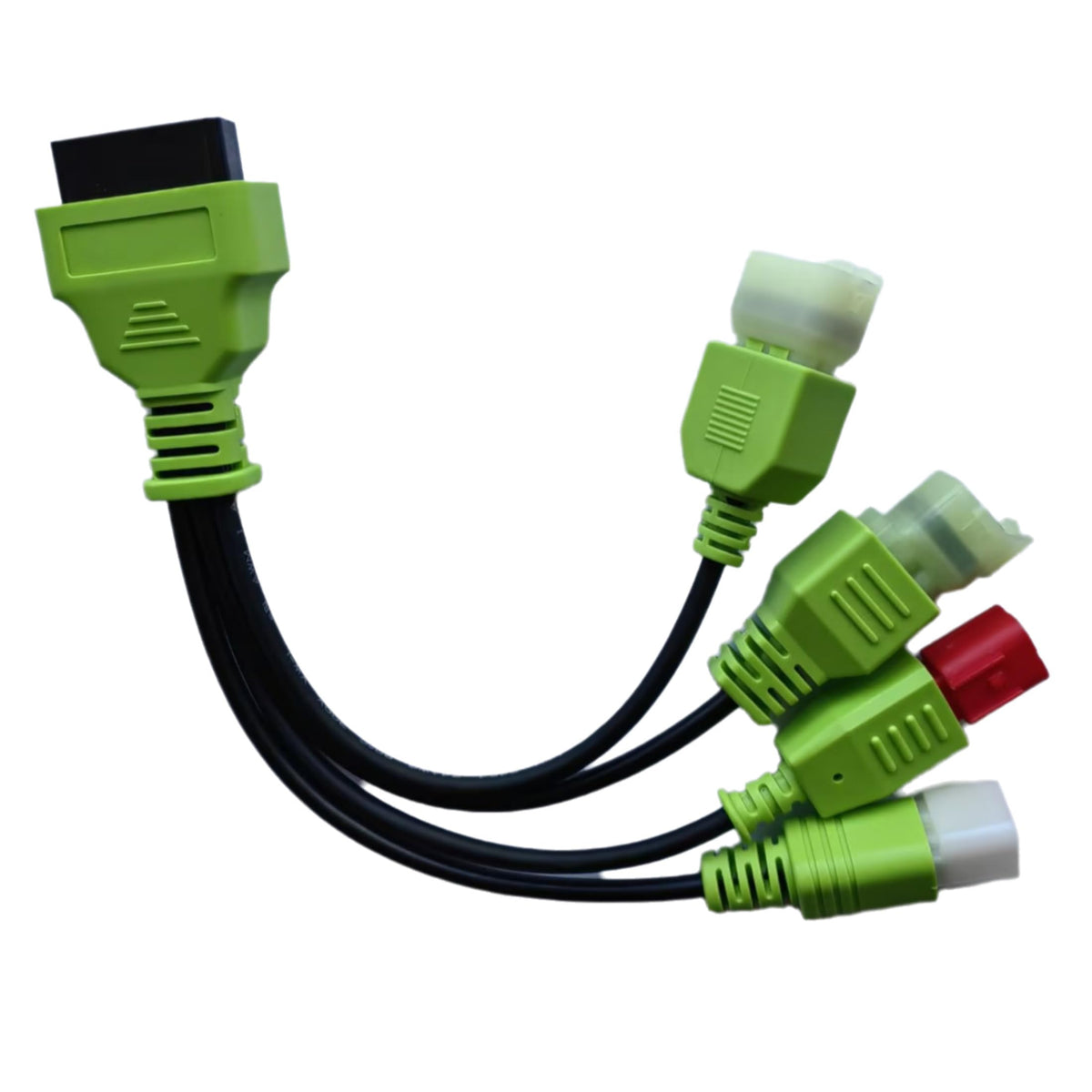 OTKEFDI front connector overview showing plug and cables for quick identification and access