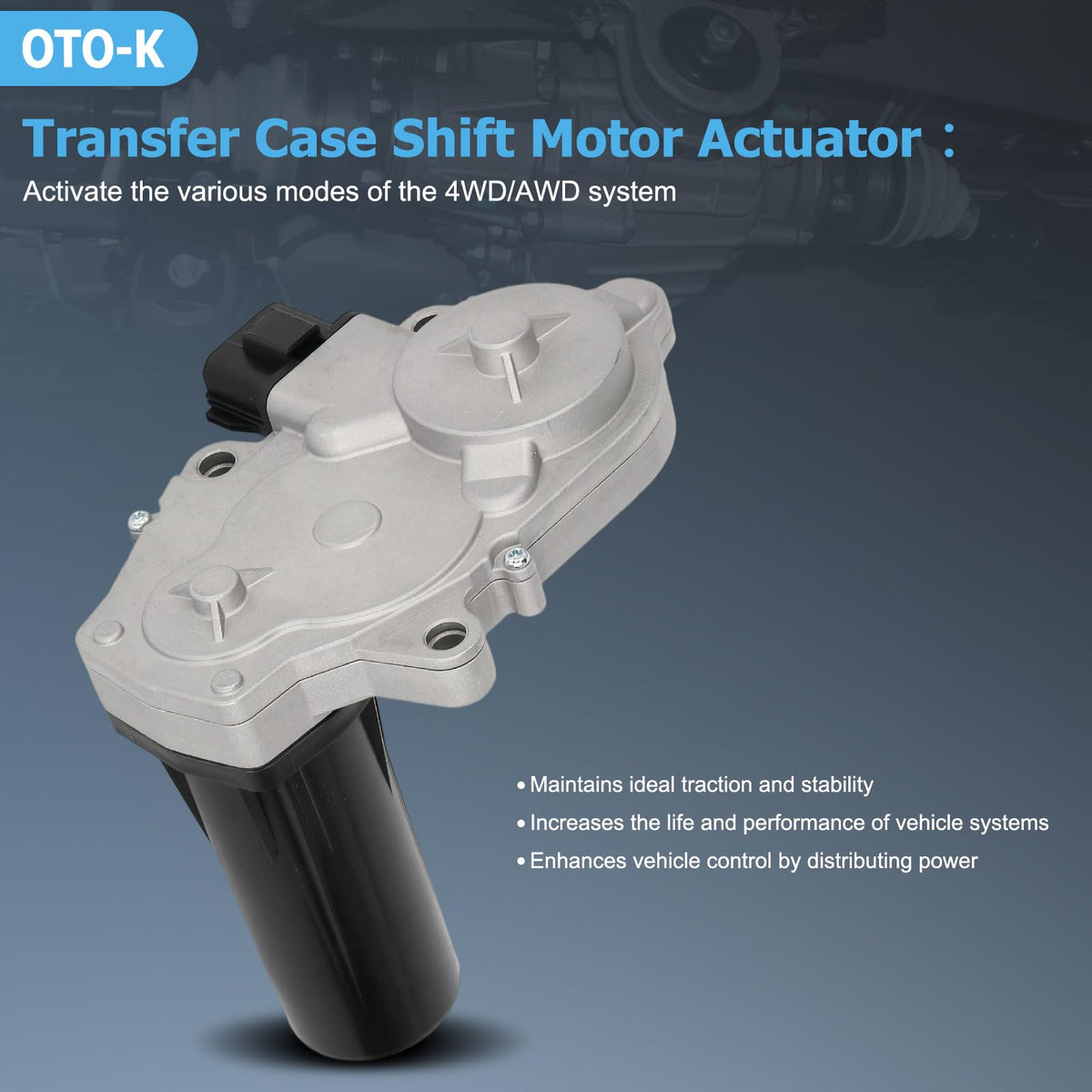 OTO-KAUTOPARTS label with reference numbers for easy part identification benefit