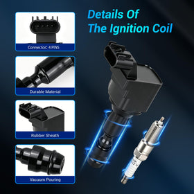 OTO-K double iridium spark plug detail showing electrode for long life