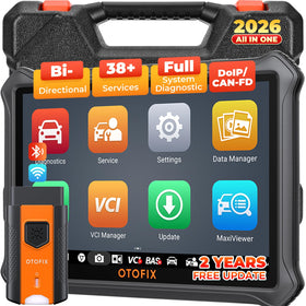 OTOFIX D1 Lite front display showing diagnostics and quick benefit of clear readouts