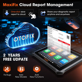 OTOFIX held in hand to show compact weight and easy portability benefit