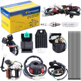 OTOHANS AUTOMOTIVE boxed kit laid out, shows all components and easy identification benefit