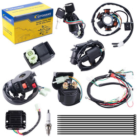 OTOHANS AUTOMOTIVE front harness assembly showing connectors and full kit benefit
