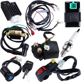 OTOHANS AUTOMOTIVE wiring harness front view showing full kit and components for quick replacement