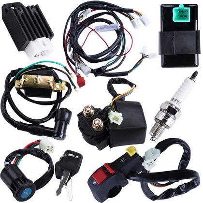 OTOHANS AUTOMOTIVE wiring harness front view showing full kit and components for quick replacement