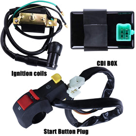 OTOHANS AUTOMOTIVE ignition coil and spark plug close-up showing parts that restore reliable starts