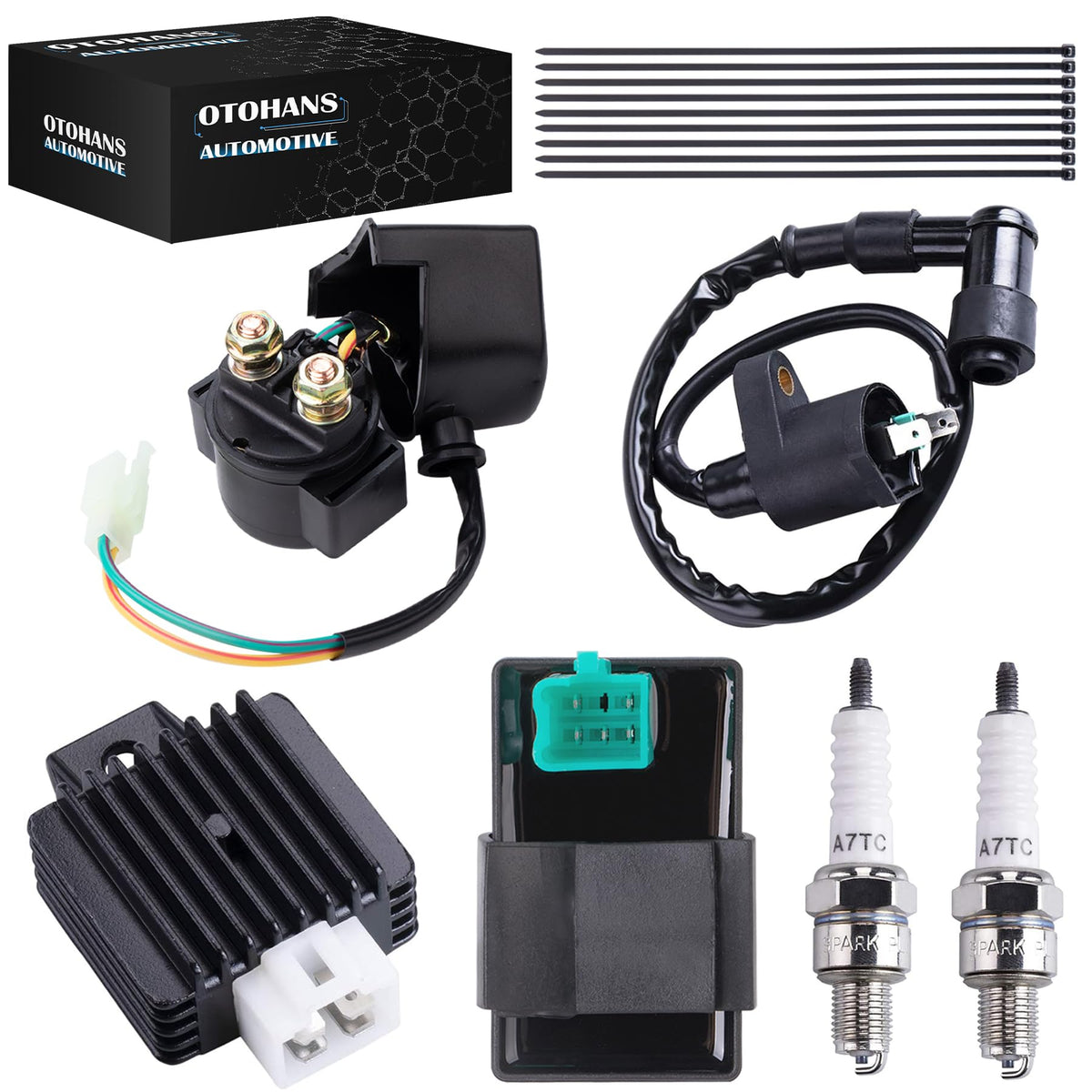 OTOHANS AUTOMOTIVE complete kit packaging showing all included parts and convenience