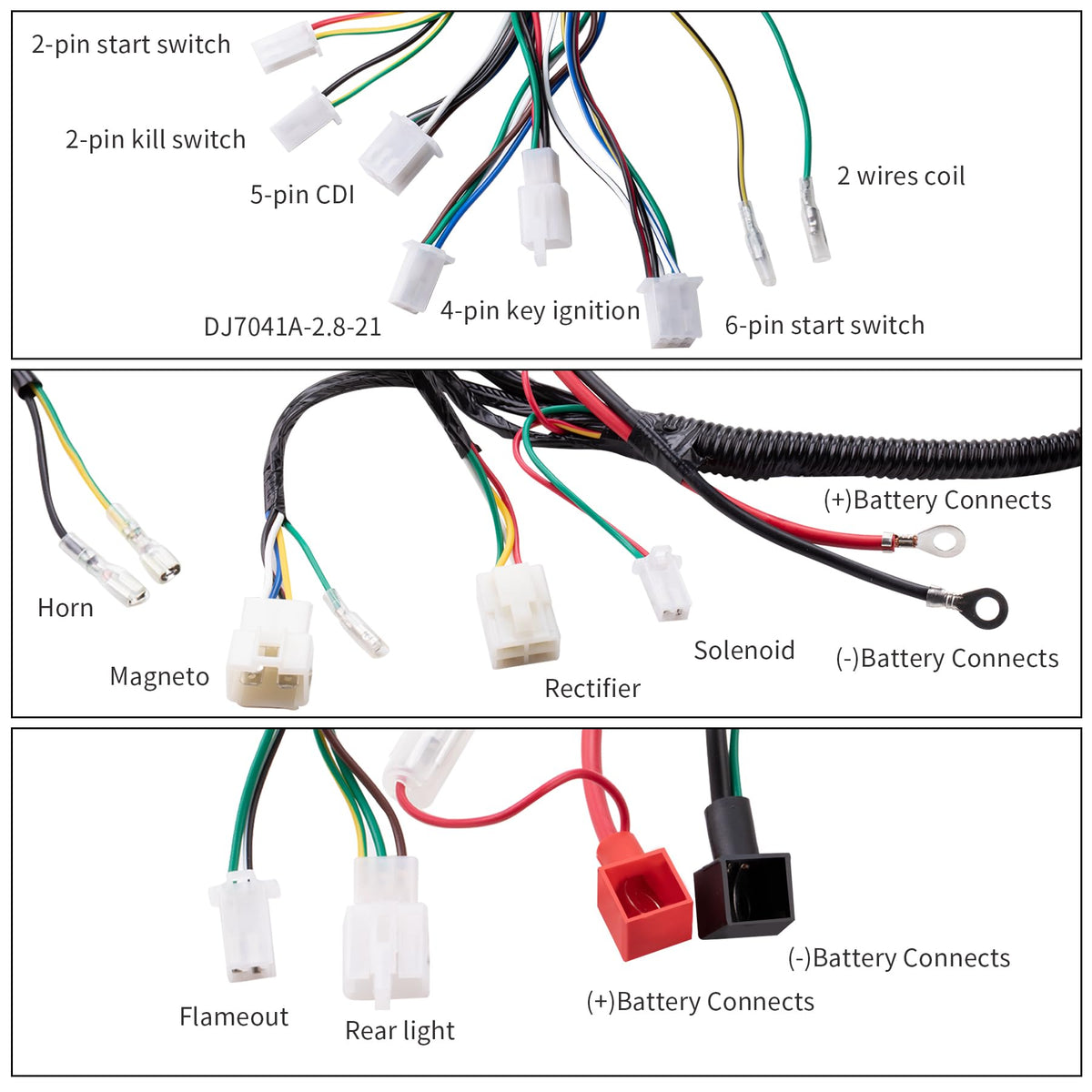 OTOHANS AUTOMOTIVE rectifier and solenoid relay mounted, improved voltage regulation benefit