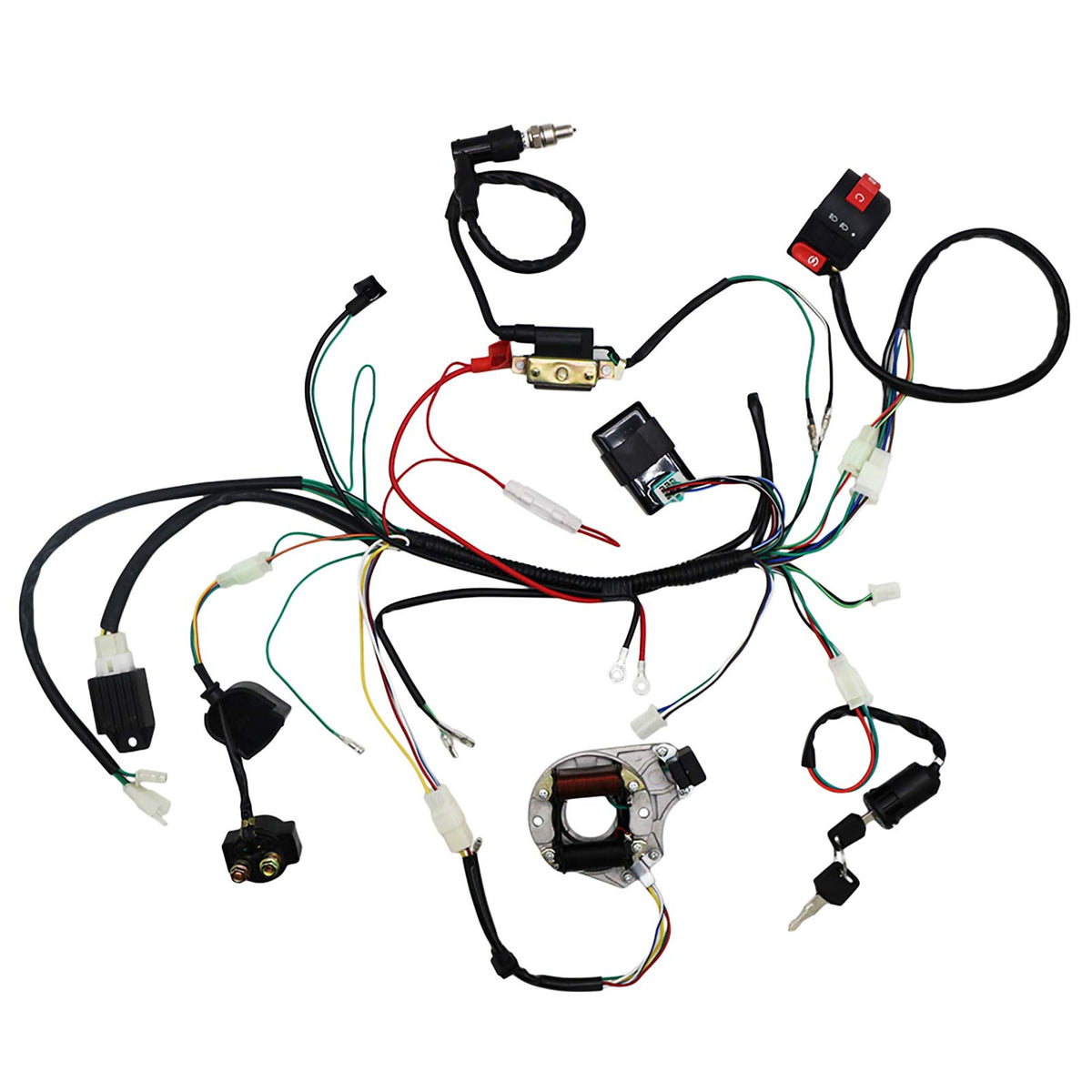 OTOHANS AUTOMOTIVE spark plug with ignition coil, dependable spark for consistent engine starts