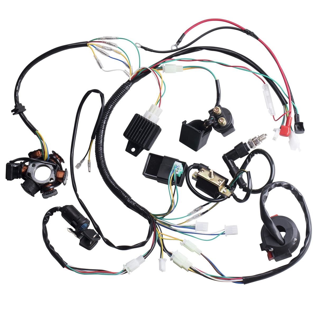 OTOHANS AUTOMOTIVE wiring harness detail with color-coded leads for easier matching and faster installation