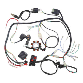 OTOHANS AUTOMOTIVE full-length copper wiring harness laid out to show complete routing