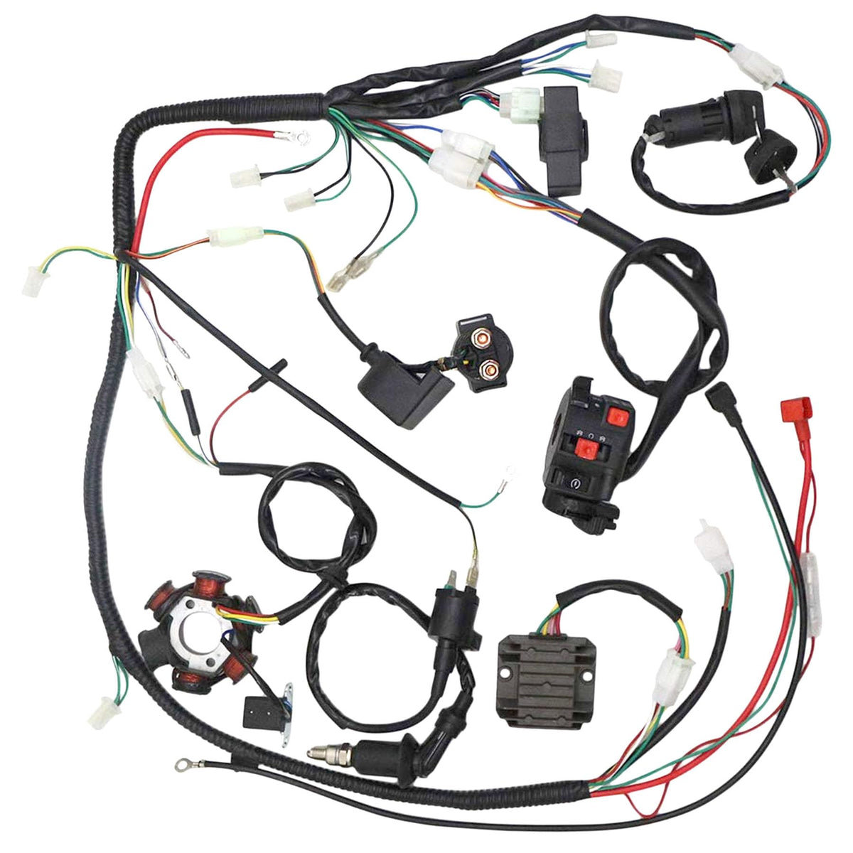OTOHANS AUTOMOTIVE wiring loom routing detail illustrating clean installation advantage