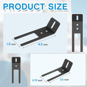 Otoolling close-up of metal bracket finish highlighting durability and corrosion resistance