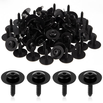 Otoolling front view of 50-piece screw kit showing contents and label, durable supply benefit