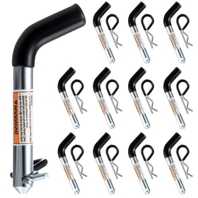 Otoolling front view of 12-pack pins showing complete set and durable finish