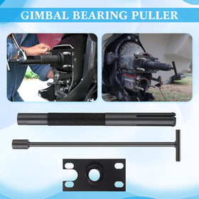 Otoolling tool removing bearing from sterndrive for safer maintenance