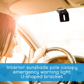 Otoolling headliner installation showing bracket placement for optimal interior lighting