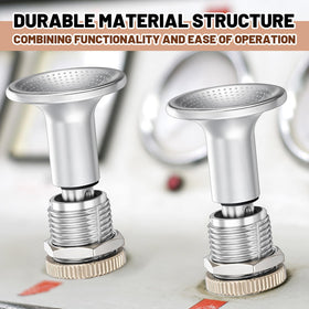 Otoolling side profile with dimensions highlighting compact size for panel mounting