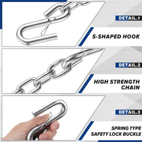 Otoolling snap hook detail demonstrating quick-attach security and easy installation
