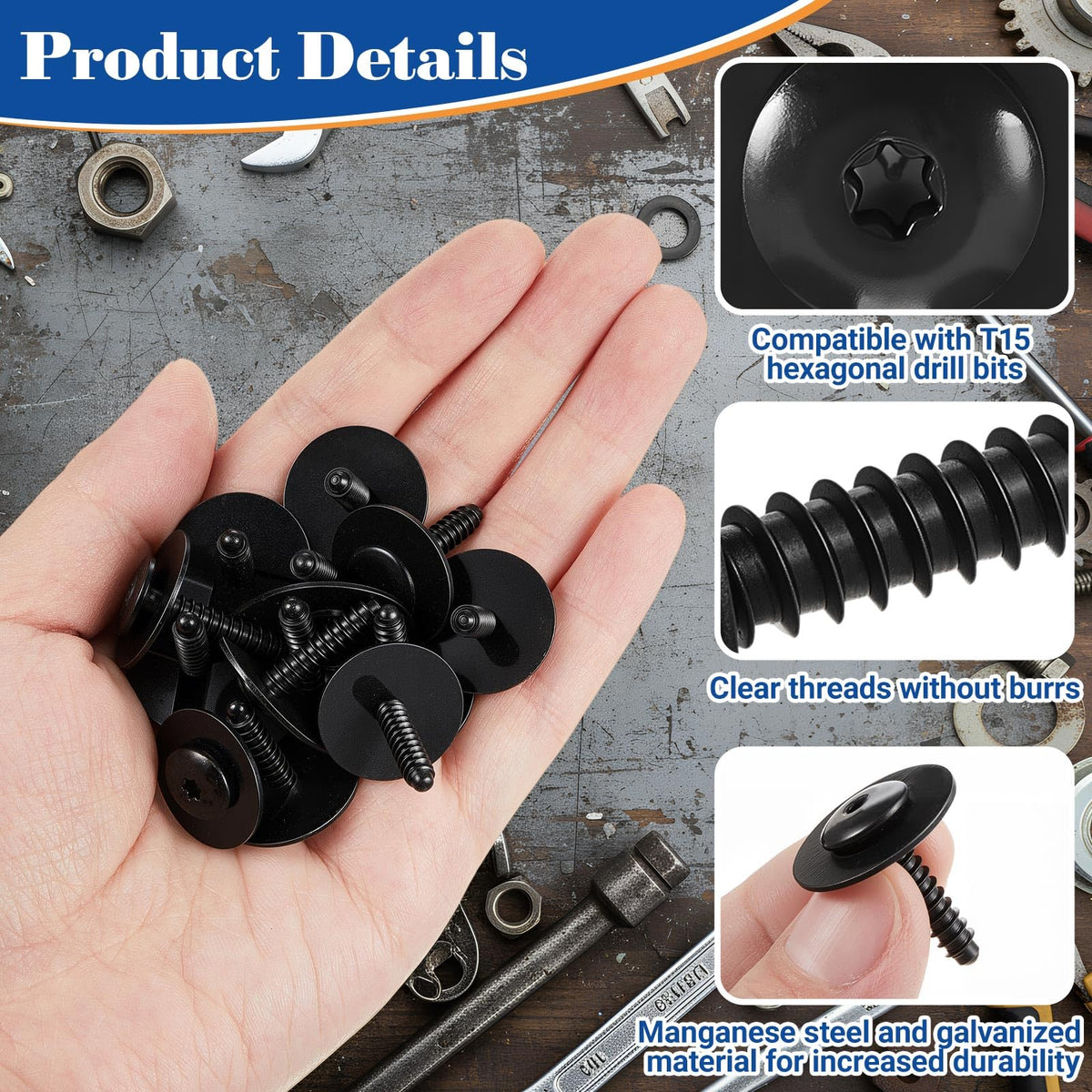 Otoolling washer beside ruler showing 20mm size, precise fit and measurement benefit