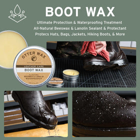 Otter Wax lint-free flannel cloth laid flat showing polish and buffing benefit