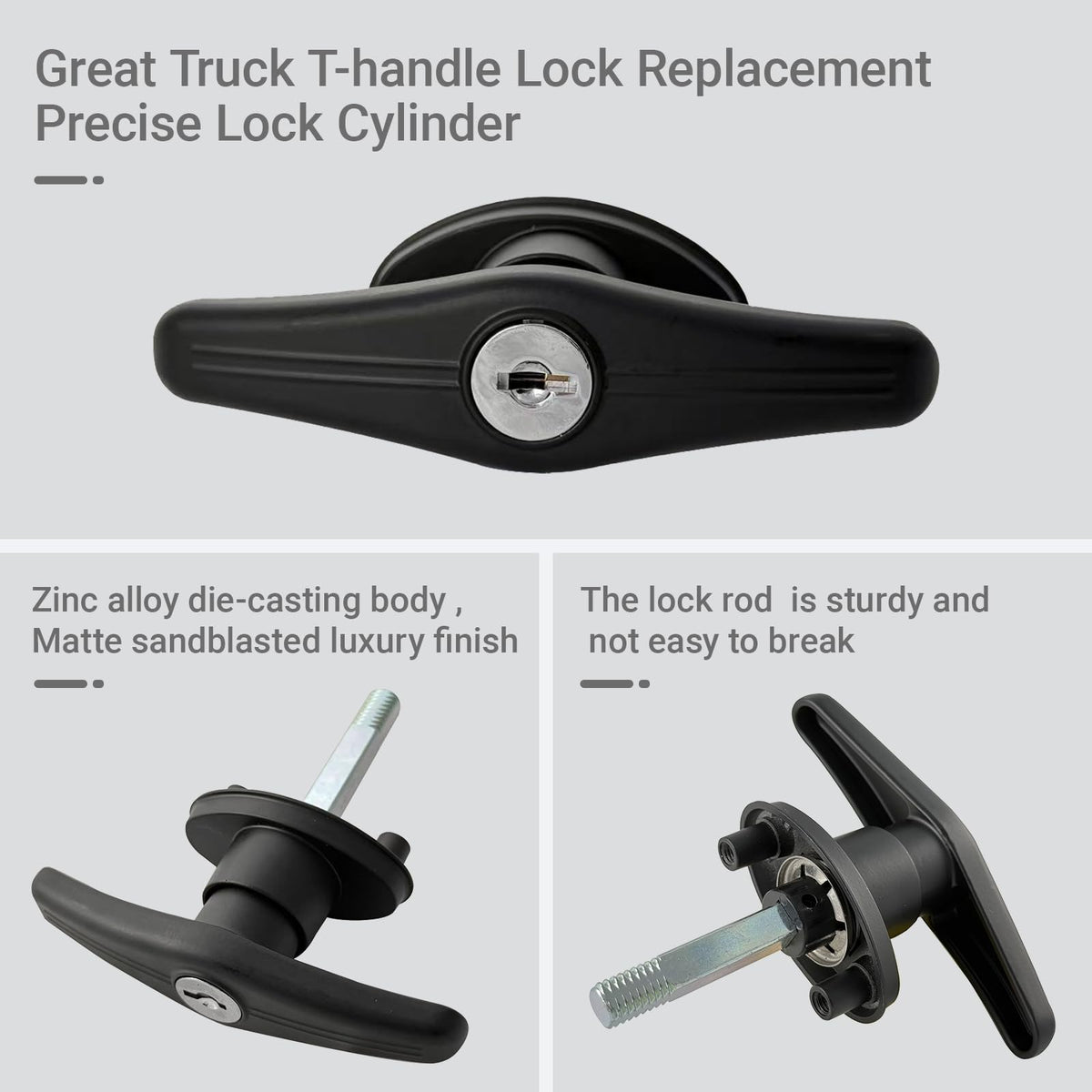 OTTOPO lock rod and bar detail illustrating heavy-duty construction