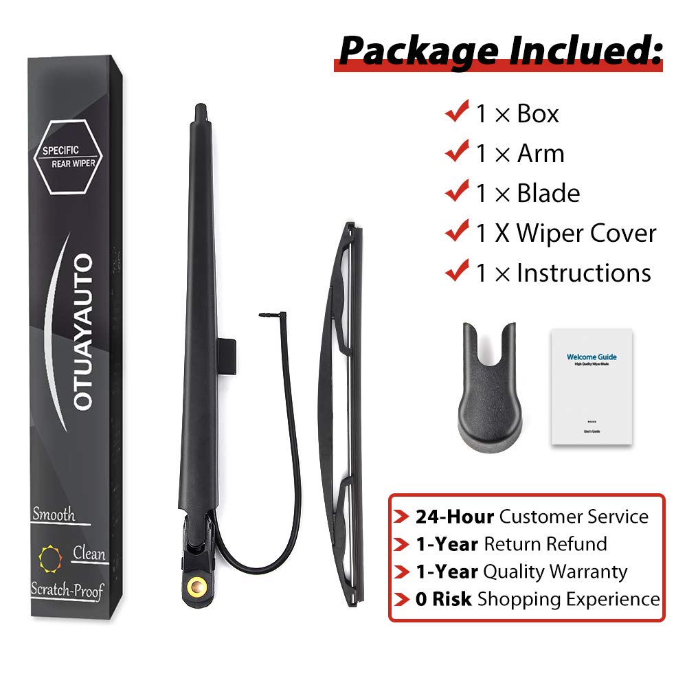 OTUAYAUTO 12 inch blade side profile highlighting compact size and coverage
