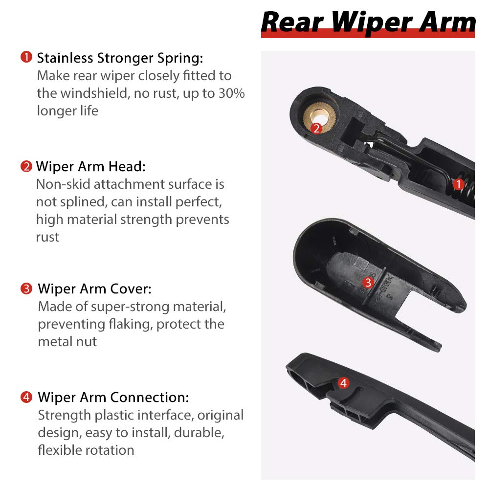 OTUAYAUTO arm and cover detail showcasing durable PBT construction