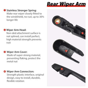 OTUAYAUTO arm and cover detail showcasing durable PBT construction