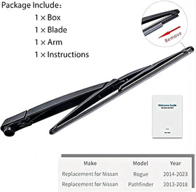 OTUAYAUTO blade length beside tape measure proving 12-inch accuracy