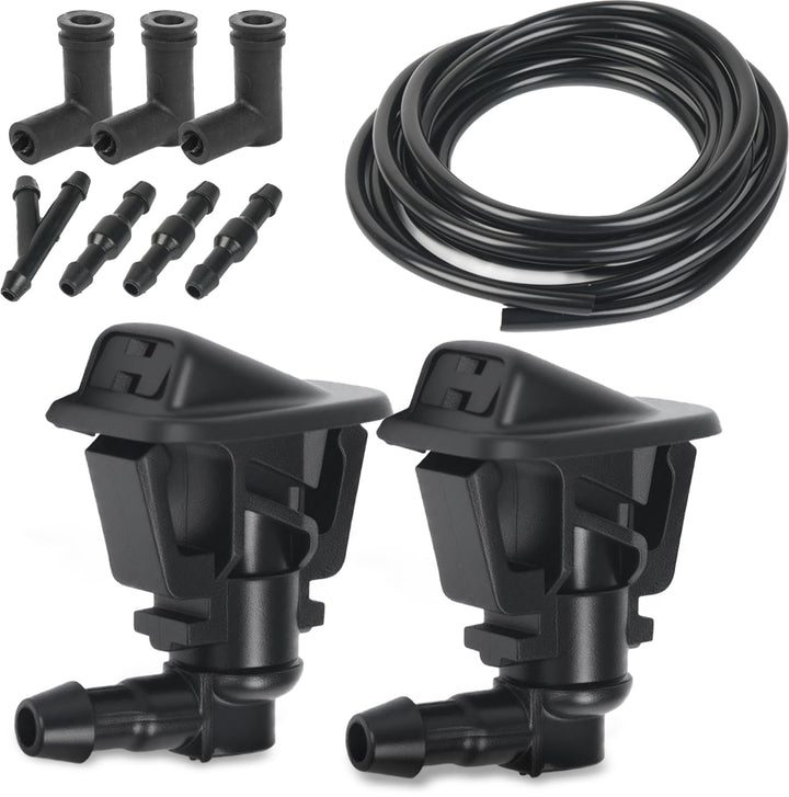 OTUAYAUTO front view of nozzles and hose kit showing complete replacement set and convenience