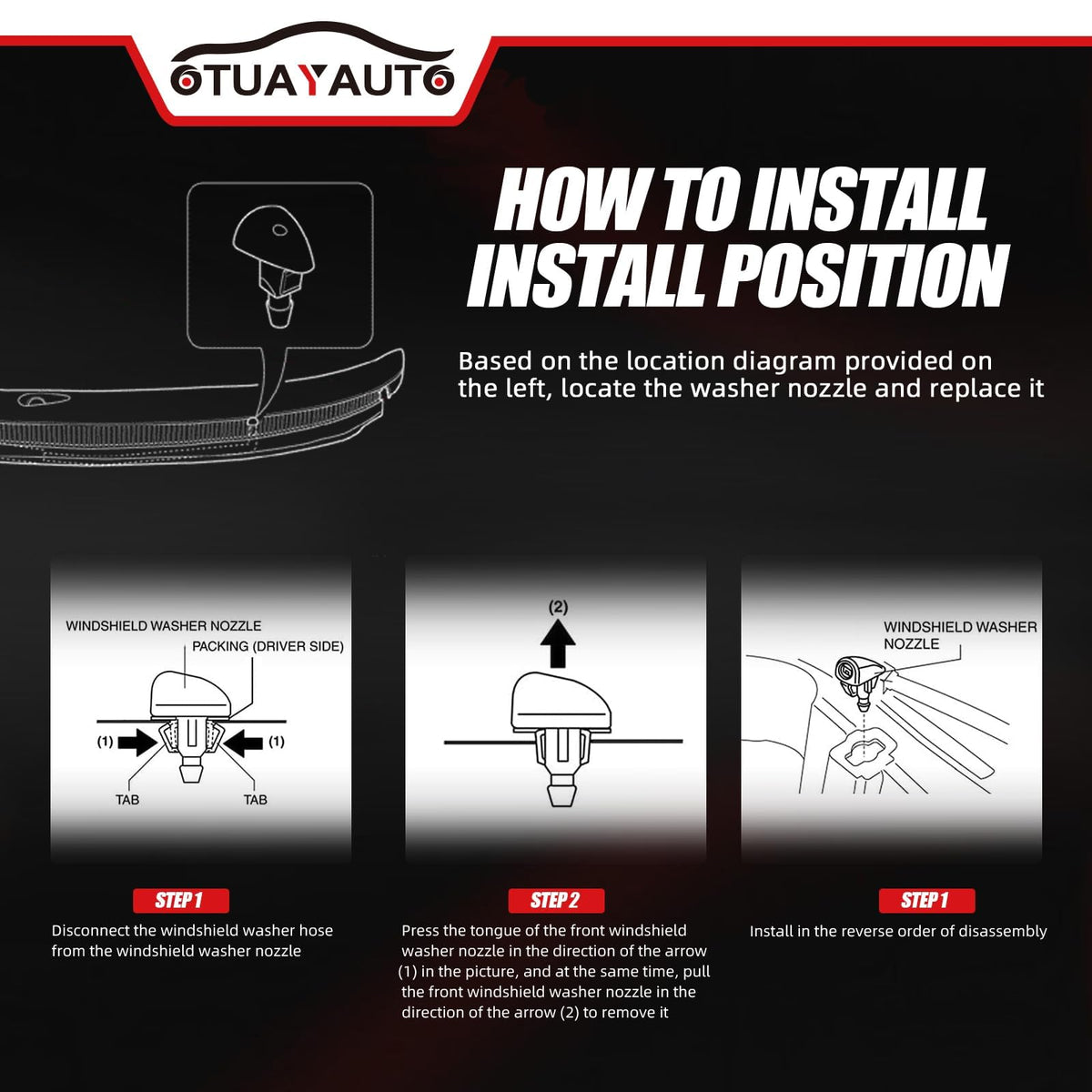 OTUAYAUTO rubber hose texture close-up showing durability for long-lasting flow