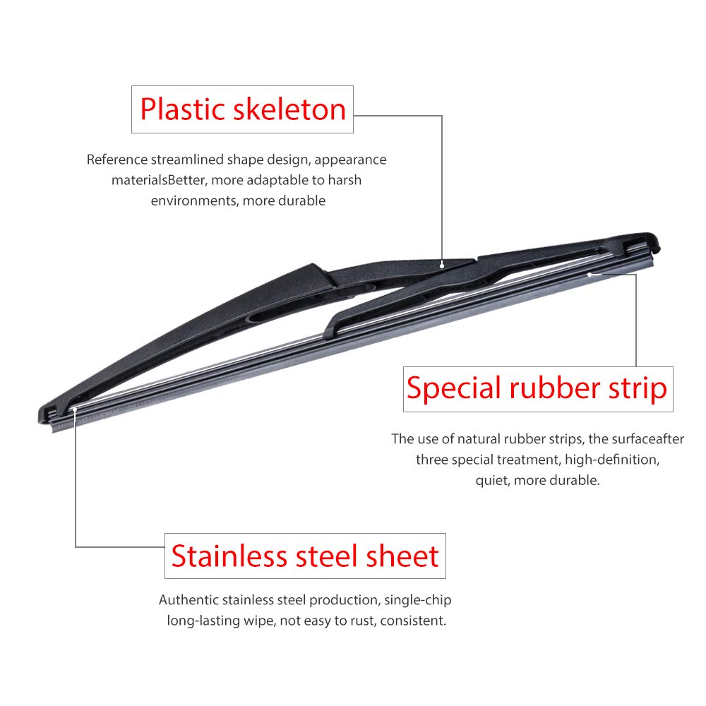 OTUAYAUTO installed on Rogue rear window improving rear visibility