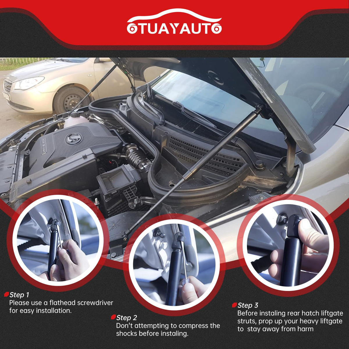OTUAYAUTO in garage with tools showing simple DIY replacement benefit
